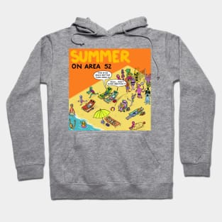 not area 51 alien summer vacation Hoodie